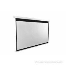 Wall Mounted Matte White Rollers Manual Projection screen